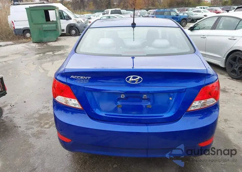2014 Hyundai Accent Gls из США, поврежденный, VIN KMHCT4AE5EU696730